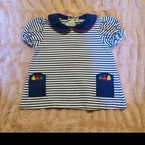 Zuccini Kids Royal Blue tunic with Crayon Applique